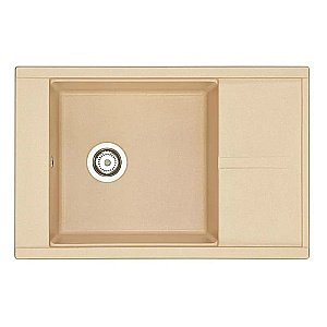 Мойка для кухни Акватон Делия 78 1A715132DE260 бежевый купить в интернет-магазине сантехники Sanbest