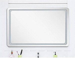 Зеркало LED De Aqua СМАРТ 205767 140x75 в ванную от интернет-магазине сантехники Sanbest