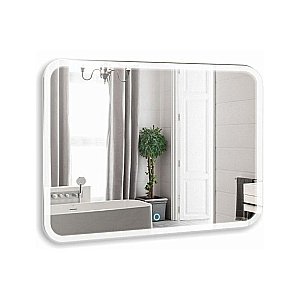 Зеркало Azario Стив 120х80 с подогревом в ванную от интернет-магазине сантехники Sanbest