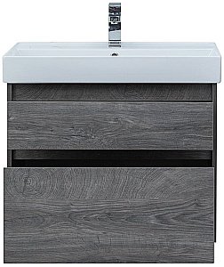 Тумба с раковиной Aquanet Nova Lite 242273 75 дуб рошелье для ванной в интернет-магазине Sanbest