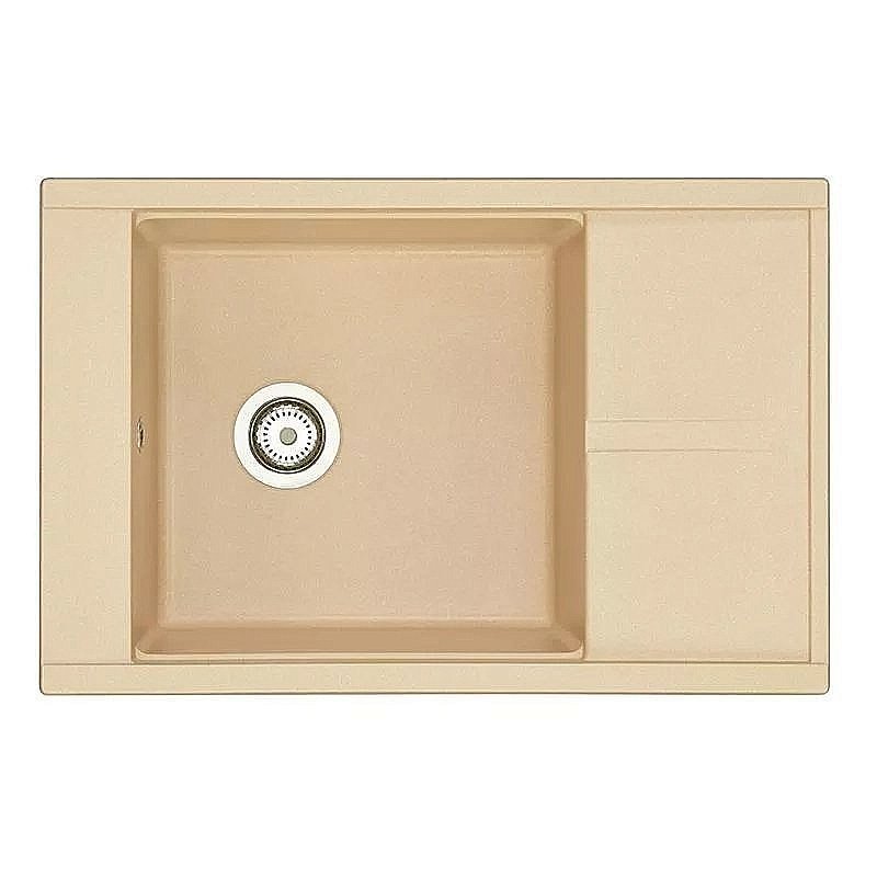 Мойка для кухни Акватон Делия 78 1A715132DE260 бежевый купить в интернет-магазине сантехники Sanbest