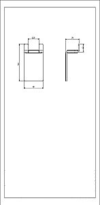 Крючок Black&White SN-5183 купить в интернет-магазине сантехники Sanbest