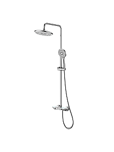 Душевая система SantiLine SL-9012 хром купить в интернет-магазине сантехники Sanbest