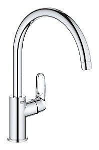 Смеситель для кухни Grohe BauFlow 31538001 хром купить в интернет-магазине сантехники Sanbest