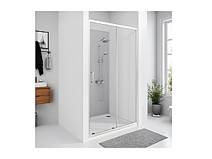 Душевая дверь Good Door CUBE 150 WTW-110-C-CH стекло прозрачное/профиль хром купить в интернет-магазине Sanbest