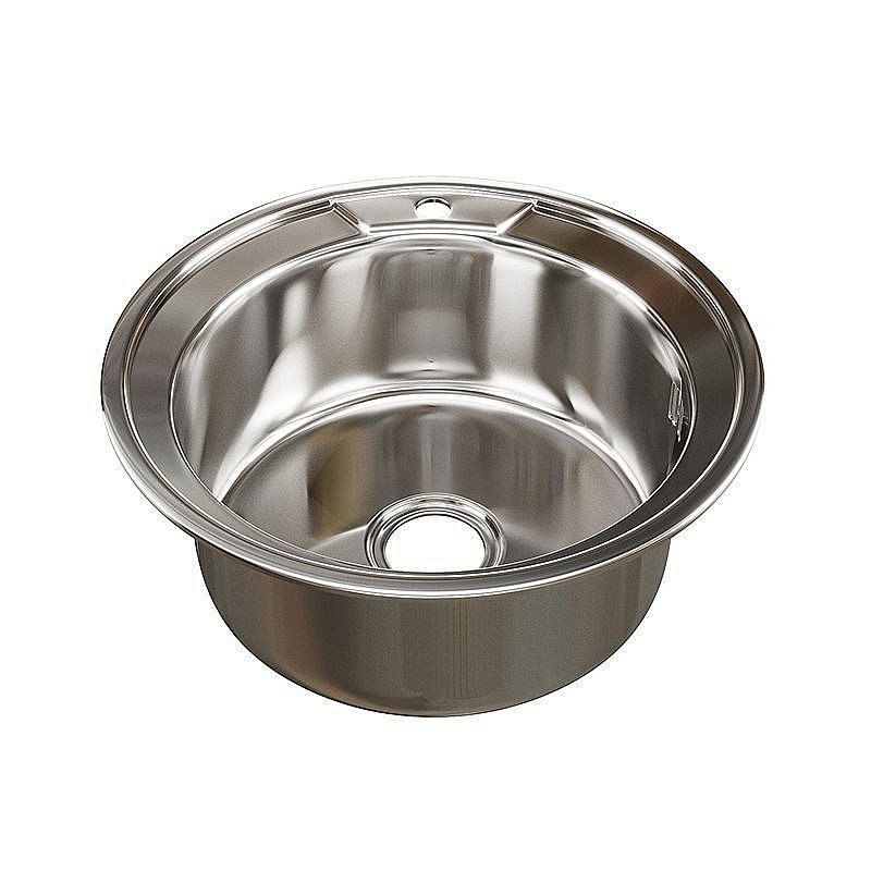 Мойка кухонная MIXLINE ML 528183 хром купить в интернет-магазине сантехники Sanbest