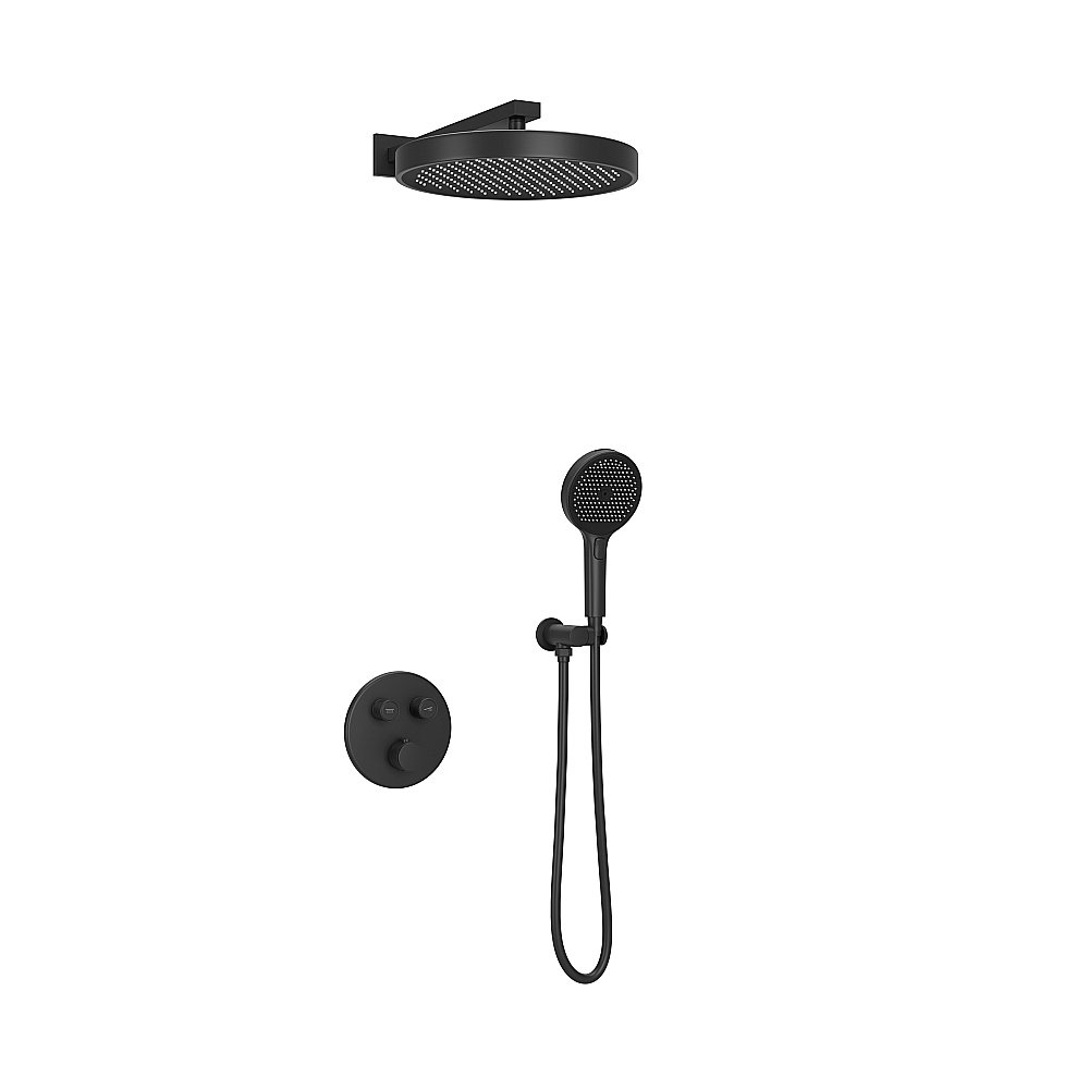 Душевая система Sancos Space SC3006MB черная матовая купить в интернет-магазине сантехники Sanbest