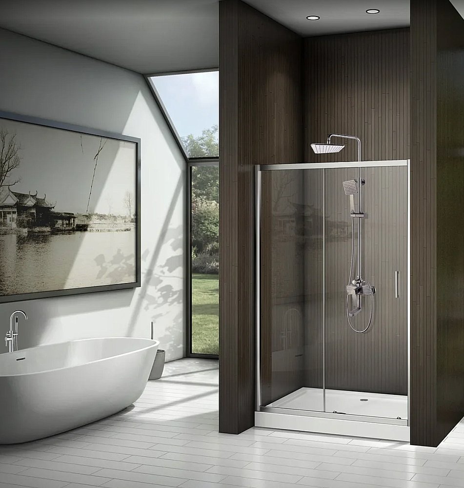 Душевая дверь CeruttiSpa Gloria D120 120 купить в интернет-магазине Sanbest