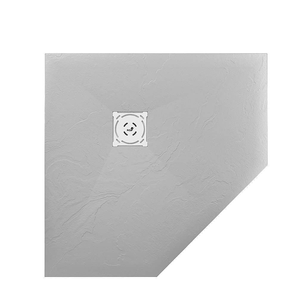 Душевой поддон RGW Stone Tray ST/T-Co 16155099-10 90х90 серый купить в интернет-магазине Sanbest