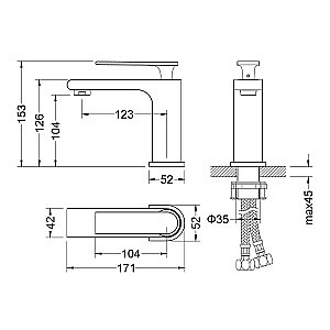 Смеситель для раковины Timo Anni 2761/03F купить в интернет-магазине сантехники Sanbest