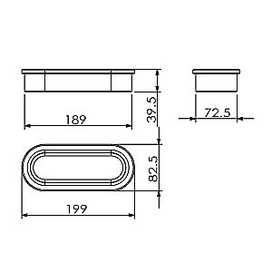 Мыльница Langberger Accessories 23017B купить в интернет-магазине сантехники Sanbest