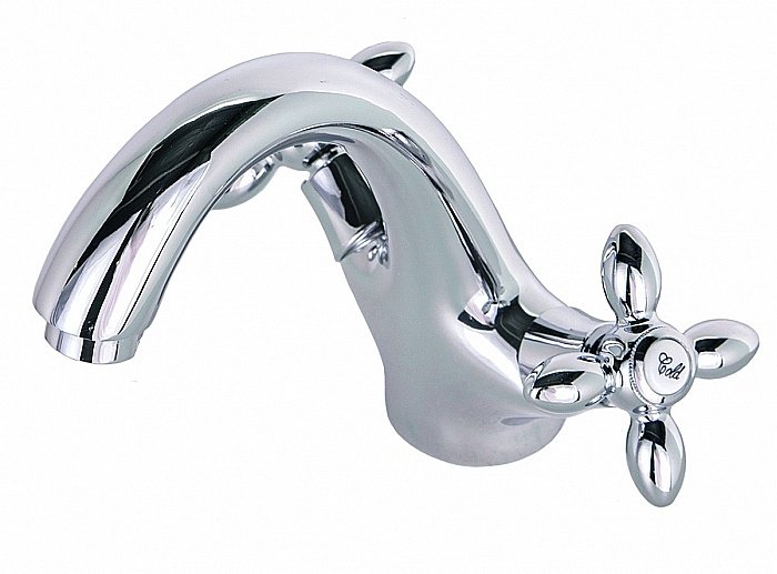 Смеситель для раковины Agger Retro A1902100 хром купить в интернет-магазине сантехники Sanbest