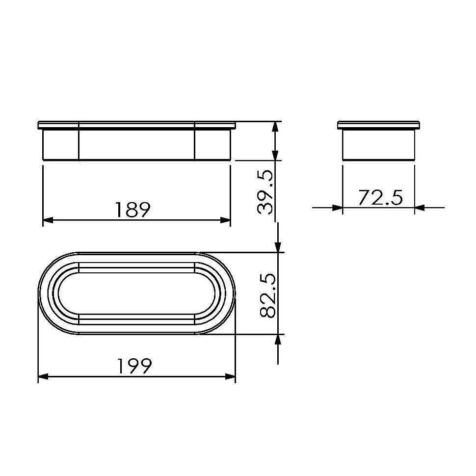 Мыльница Langberger Accessories 23017B купить в интернет-магазине сантехники Sanbest