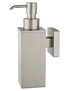 Дозатор мыла WONZON & WOGHAND POLO, Брашированный никель (WW-8932-BN) купить в интернет-магазине сантехники Sanbest