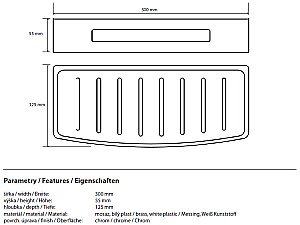 Мыльница Bemeta Cytro 146208036 купить в интернет-магазине сантехники Sanbest