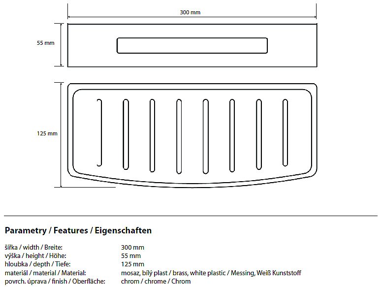 Мыльница Bemeta Cytro 146208036 купить в интернет-магазине сантехники Sanbest