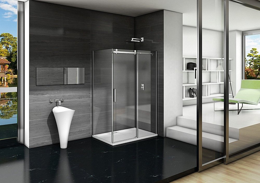 Душевой уголок Good door GALAXY WTW+SP 110x80 купить в интернет-магазине Sanbest