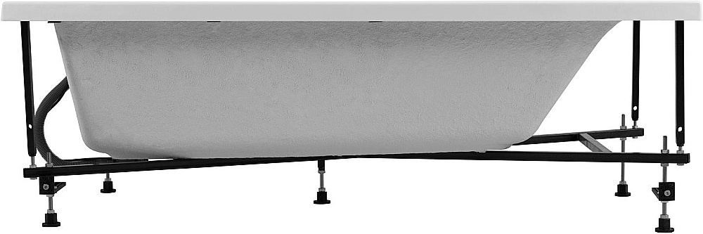 Ванна акриловая Aquanet Aura 369047 180х70 белая с фронтальной панелью купить в интернет-магазине Sanbest