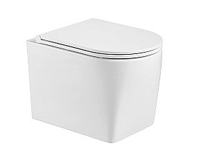 Унитаз с инсталляцией WeltWasser MARBERG 410 + NESENBACH 004 GL-WT + MAR 410 SE-BL купить в интернет-магазине Sanbest