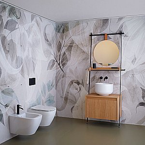 Биде подвесное Simas Juniper JU19 белое купить в интернет-магазине Sanbest