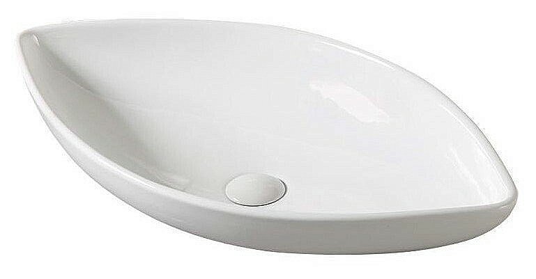 Раковина накладная SantiLine 55 SL-1078 белая купить в интернет-магазине Sanbest