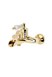Смеситель для ванны Boheme Vogue 213-SW золото/ручка Swarovski купить в интернет-магазине сантехники Sanbest