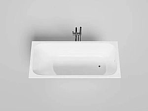Ванна Salini ORLANDA S-sense 102017M 170x75 белая купить в интернет-магазине Sanbest