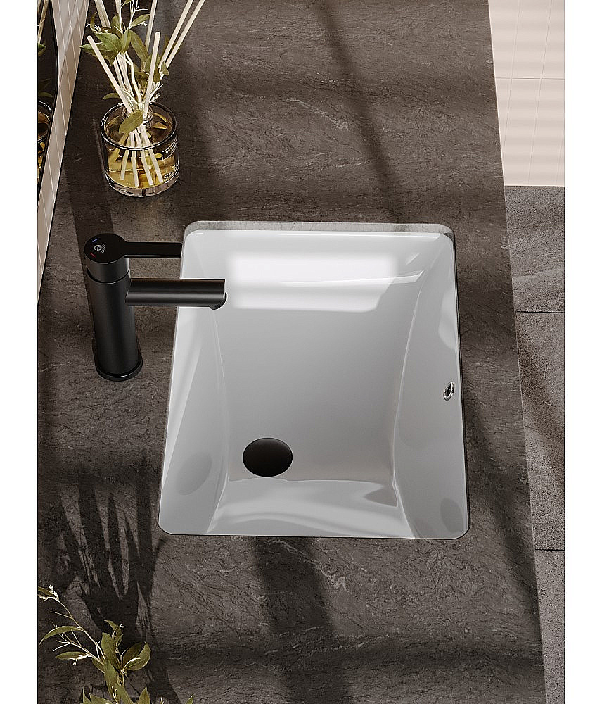 Cмеситель для раковины Agger Easy A3102144 черный матовый купить в интернет-магазине сантехники Sanbest