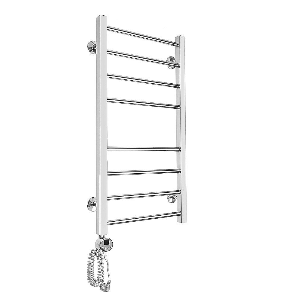 Полотенцесушитель электрический Domoterm Куба П8 400х800 E хром купить в интернет-магазине сантехники Sanbest