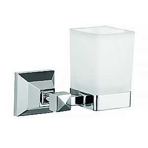 Стакан для зубных щеток Azario ALTRE AZ-96006 хром купить в интернет-магазине сантехники Sanbest