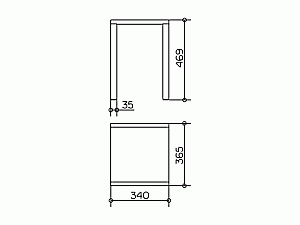 Стульчик для ванной KEUCO Plan купить в интернет-магазине сантехники Sanbest