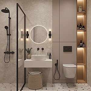 Раковина Oliveeka Bowl 30 9514A белая купить в интернет-магазине Sanbest