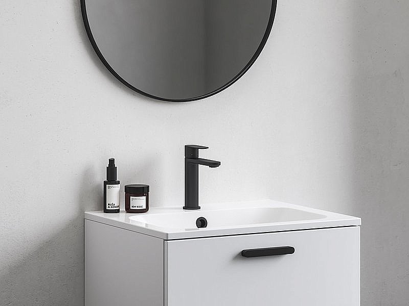 Смеситель для раковины Ravak Chrome II X070458 черный купить в интернет-магазине сантехники Sanbest