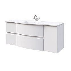 Тумба под раковину Caprigo Integra 130.21 правая Эмали реестра отделок CLASSIC купить в интернет-магазине сантехники Sanbest