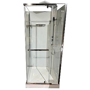 Душевая кабина Cerutti SPA Mimi 90T 90x90 прозрачная/хром купить в интернет-магазине Sanbest