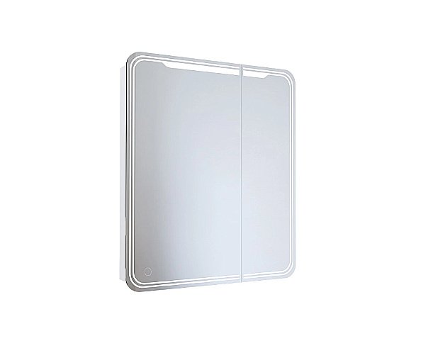 Зеркальный шкаф Mixline Виктория 70х80 белый купить в интернет-магазине сантехники Sanbest