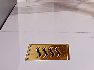 Душевой трап Pestan Confluo Standard 13000143 золото купить в интернет-магазине Sanbest