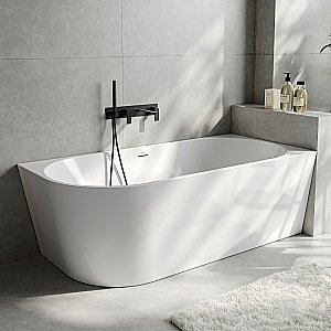 Ванна акриловая Abber 140х70 AB9502-1.4 белая купить в интернет-магазине Sanbest