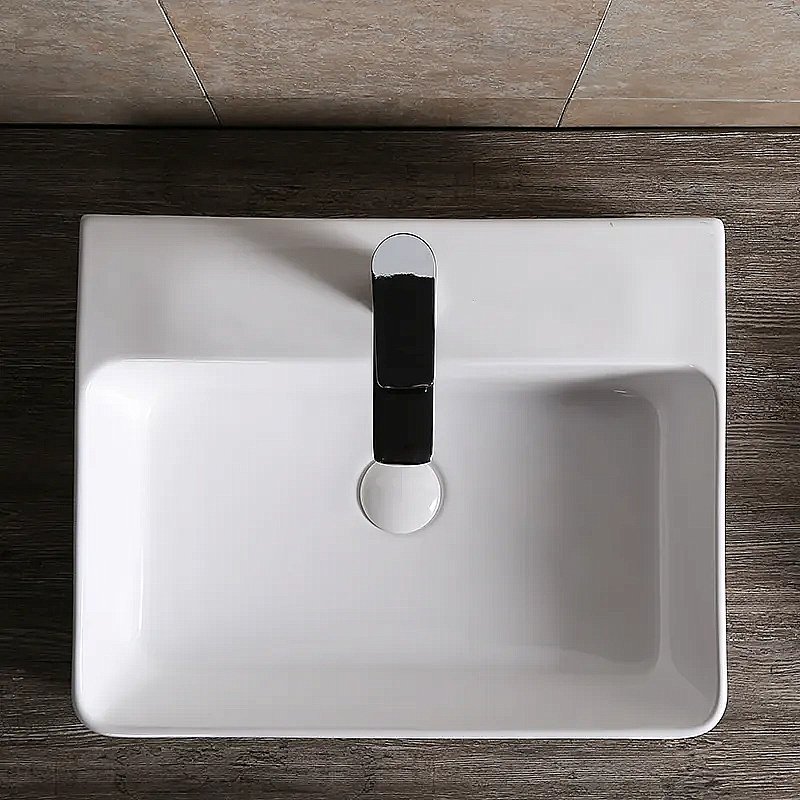 Раковина накладная CeruttiSpa 52 CR0094 белая купить в интернет-магазине Sanbest