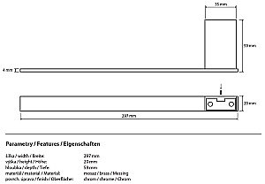 Полотенцедержатель Bemeta Via 135004044 купить в интернет-магазине сантехники Sanbest