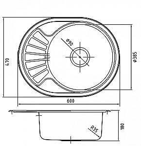 Кухонная мойка Iddis Suno SUN60SDi77 60 сатин купить в интернет-магазине сантехники Sanbest