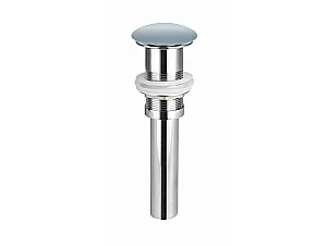 Донный клапан для раковины Ceramica Nova CN2000MHL серо-голубой матовый купить в интернет-магазине сантехники Sanbest
