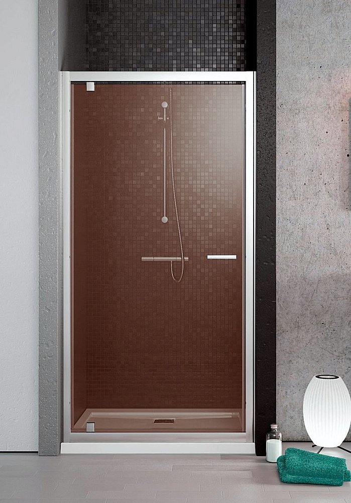 Душевая дверь Radaway Twist DWJ 80 стекло тонированное купить в интернет-магазине Sanbest