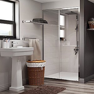 Душевая дверь WasserKRAFT Main 41S 110 купить в интернет-магазине Sanbest