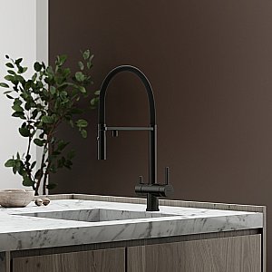 Смеситель для кухни Sancos Imola SC4010MB черный матовый купить в интернет-магазине сантехники Sanbest