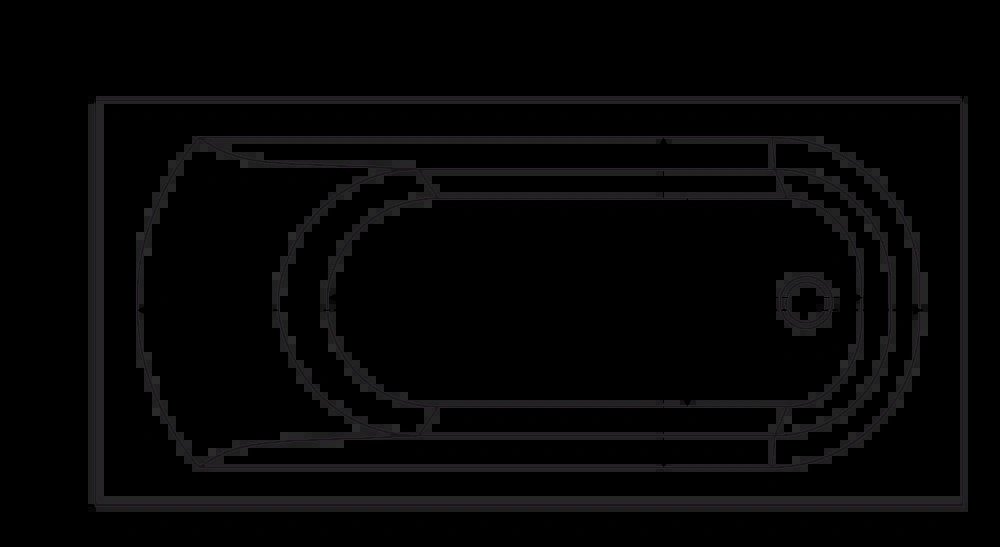 Ванна акриловая Bas Нирвана B 00116 150х70 купить в интернет-магазине Sanbest