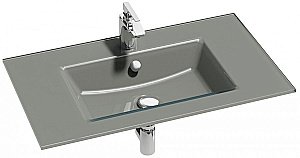 Раковина Jacob Delafon VOX 81 EB2104-DD2 серая купить в интернет-магазине Sanbest