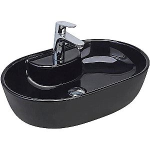 Раковина beWash Bogen 60 88611106 черная глянцевая купить в интернет-магазине Sanbest