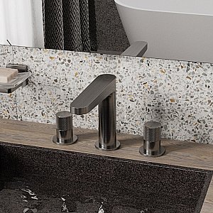 Смеситель для раковины WasserKRAFT Tauber 6435 никель купить в интернет-магазине сантехники Sanbest