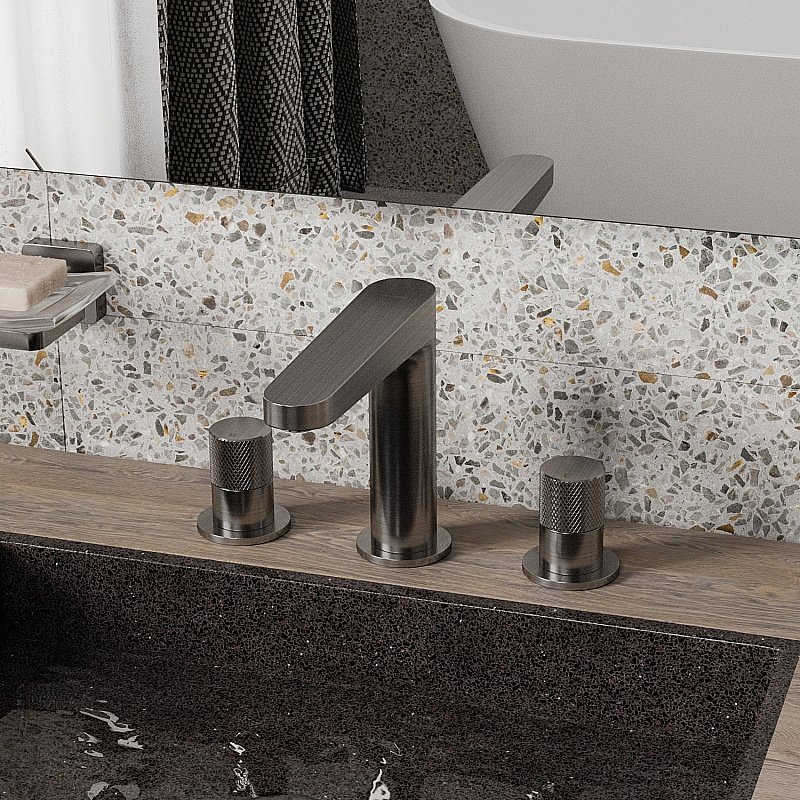 Смеситель для раковины WasserKRAFT Tauber 6435 никель купить в интернет-магазине сантехники Sanbest